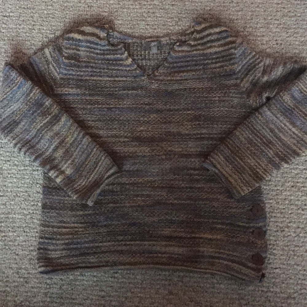 J Jill ultra soft multicolored sweater sz S